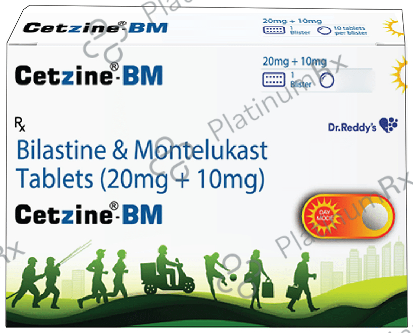 Cetzine BM 20/10mg Tablet 10s