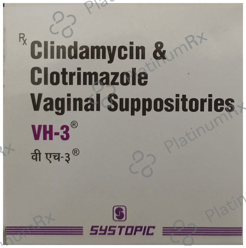 VH 300mg Vaginal Suppository 3s