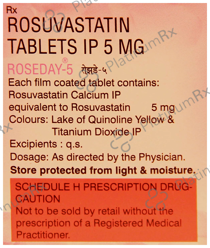 Roseday 5mg Tablet 15s