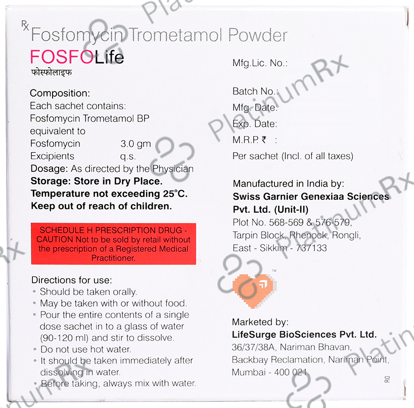 Fosfolife Sachet