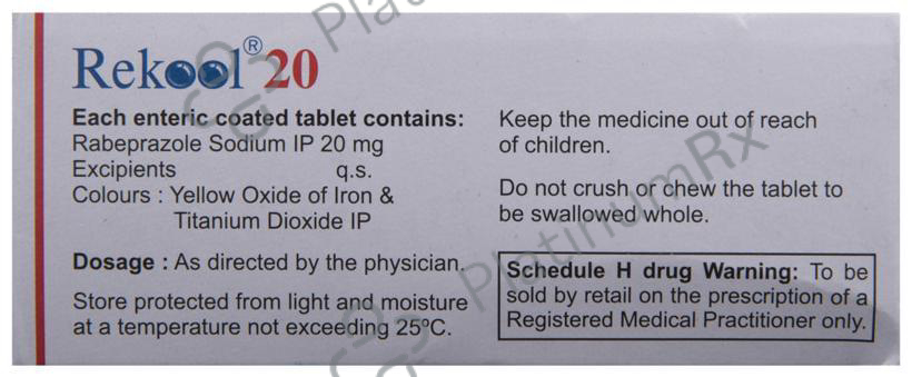 Rekool 20mg Tablet 15s