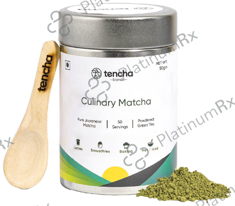 Tencha Blends Culinary Matcha Green Tea (50gm Each) with Spoon Free