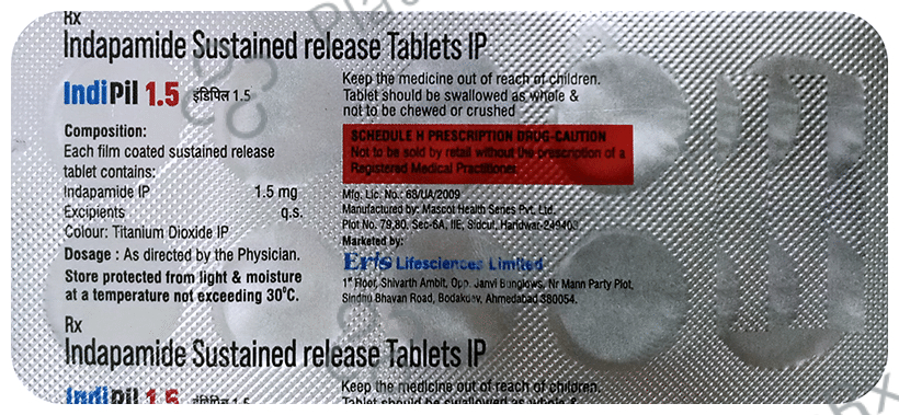Indipil 1.5mg Tablet 10s