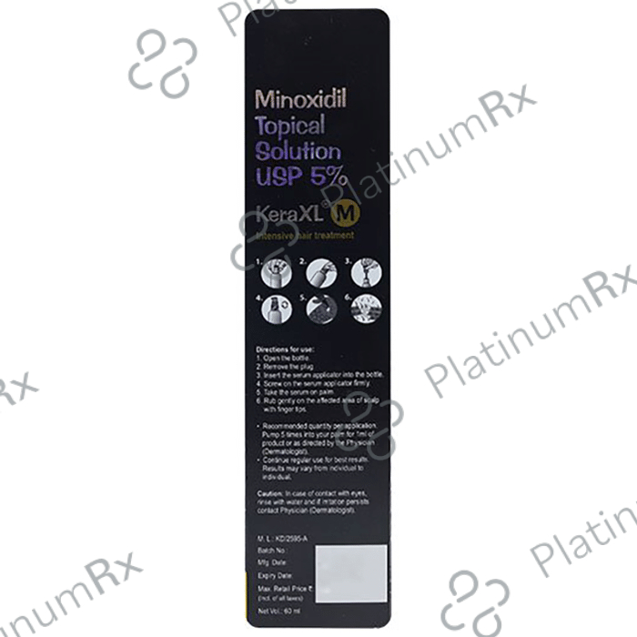 Kera XL M 5% Solution 60ml
