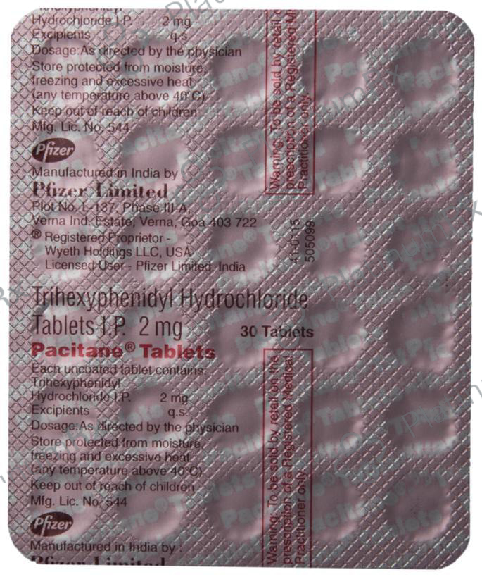 Pacitane 2mg Tablet 30s