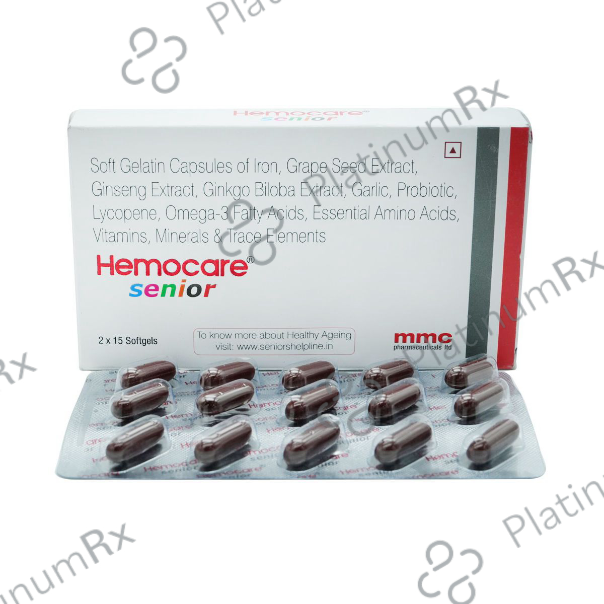 Hemocare Senior Capsule 15s
