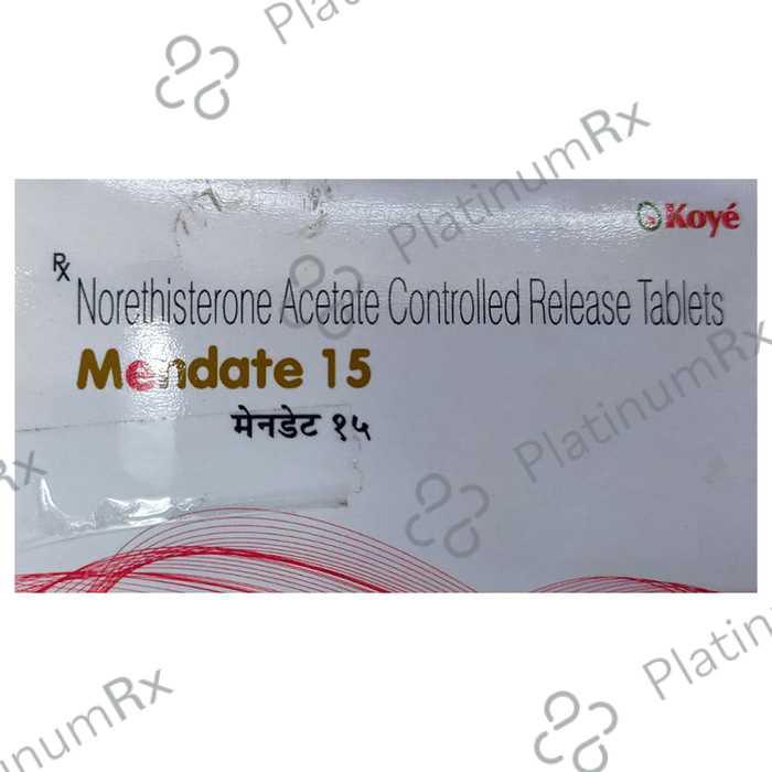 Mendate 15 Tablet CR