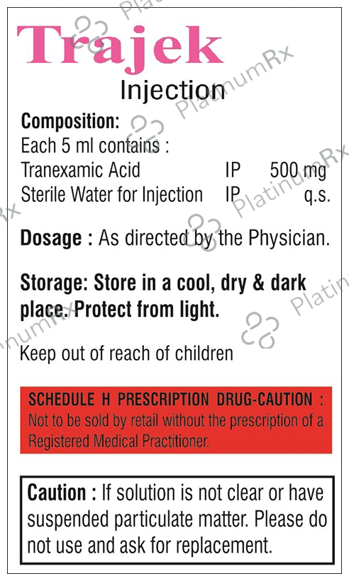 Trajek 500mg Injection