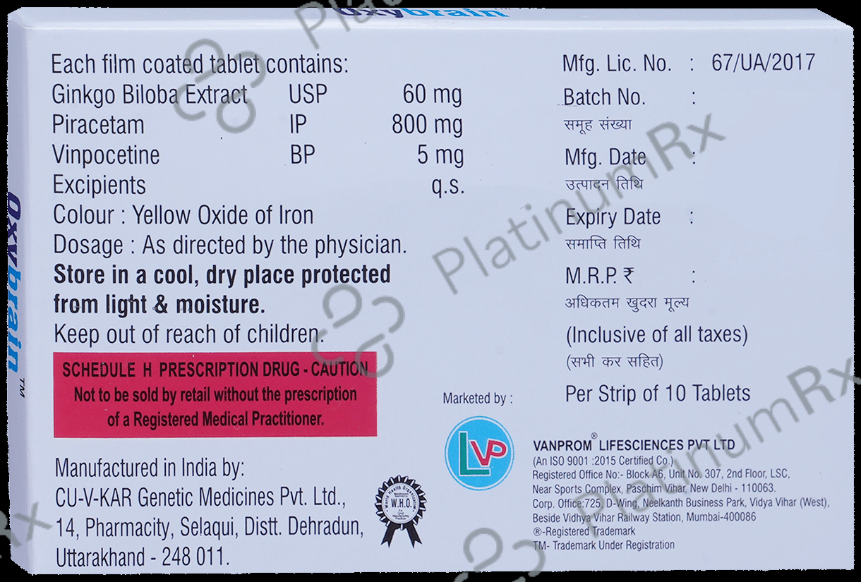 Oxybrain Tablet