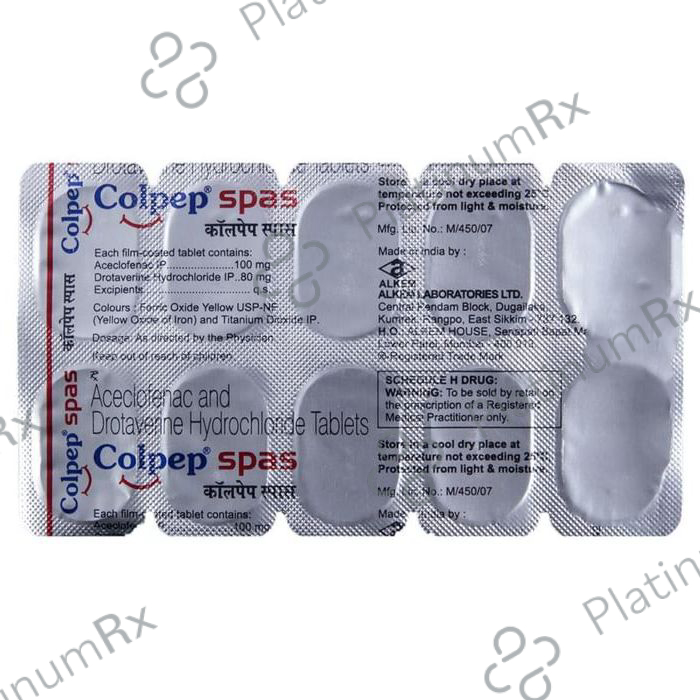 Colpep Spas Tablet