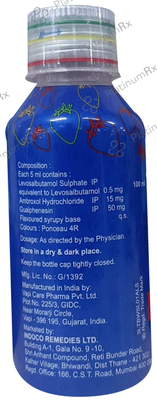 Tuspel LS Strawberry Syrup 100ml