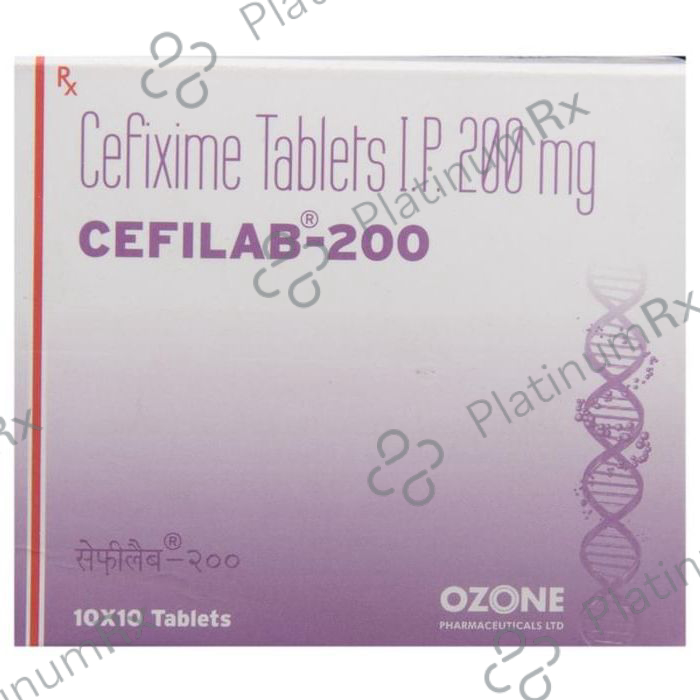 Cefilab 200mg Tablet 10s