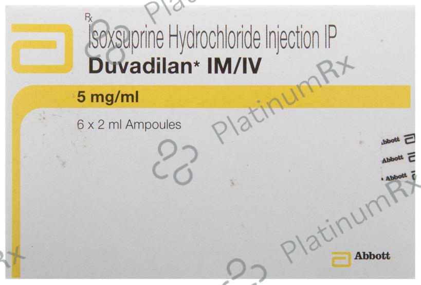 Duvadilan IM/IV 5mg Injection 6s
