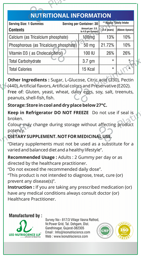 Calorich Calcium Gummies