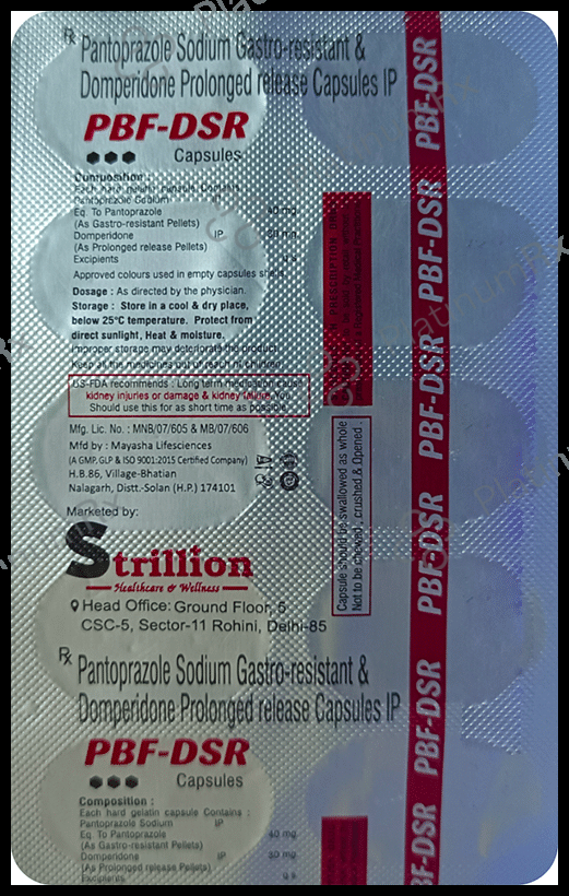 PBF DSR Capsule 10s