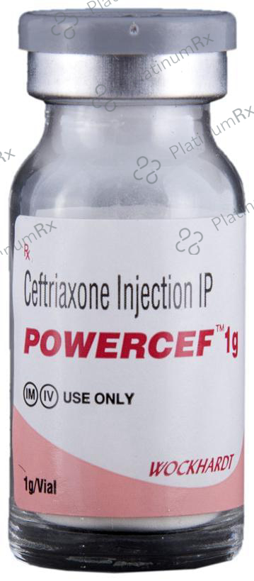 Powercef 1gm Injection