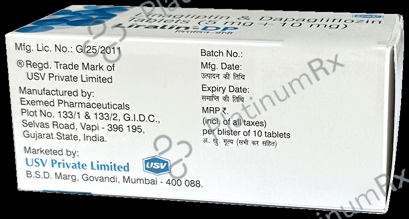 Liralin DP 10/5mg Tablet 10s