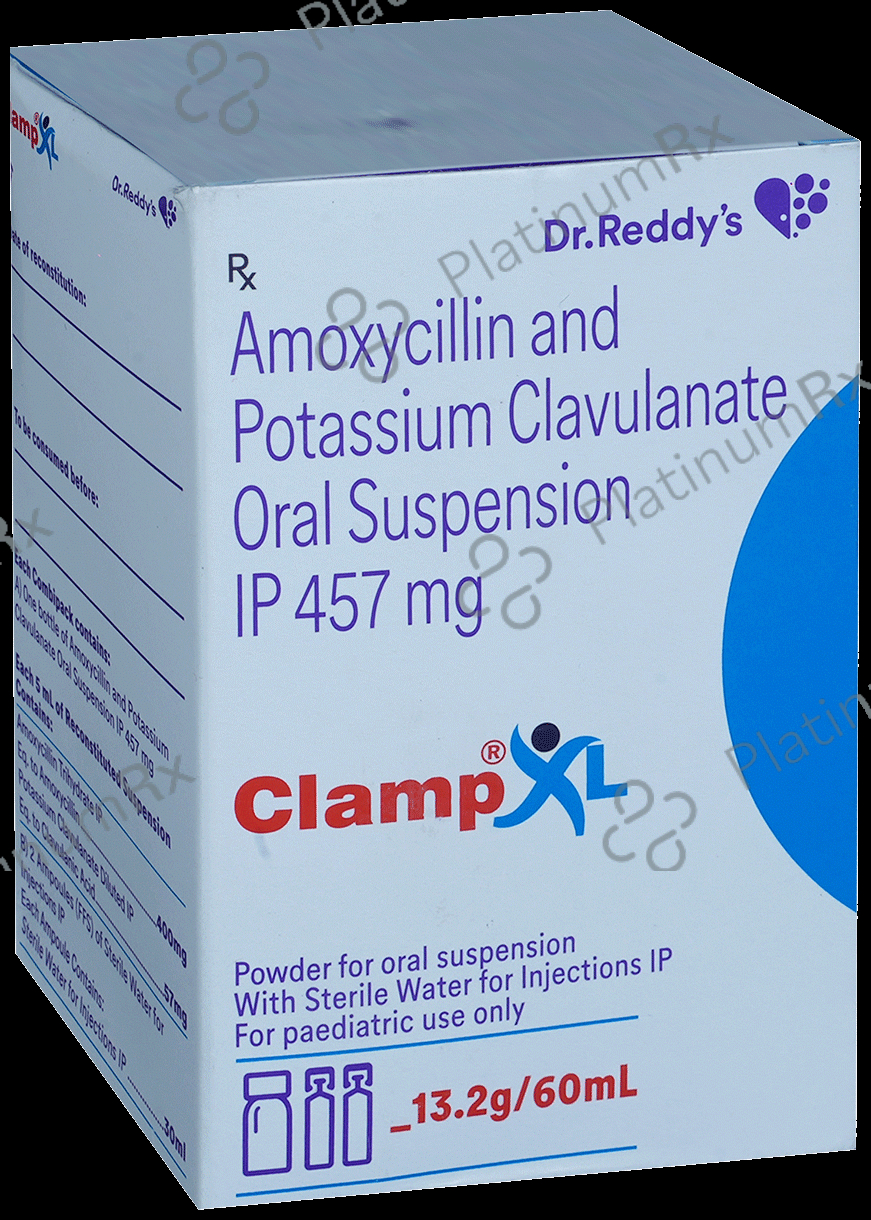 Clamp XL 400/57mg Oral Suspension 60ml