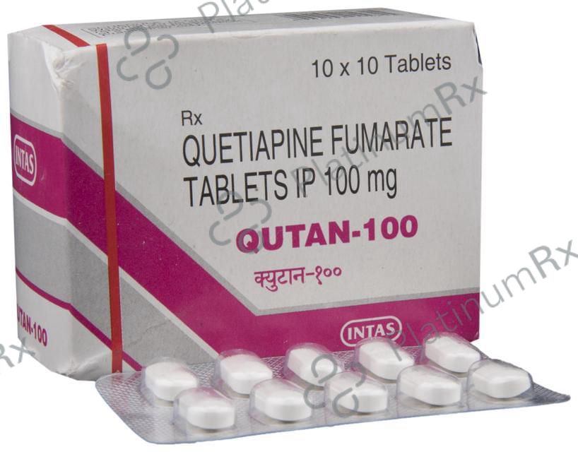 Qutan 100mg Tablet 10s