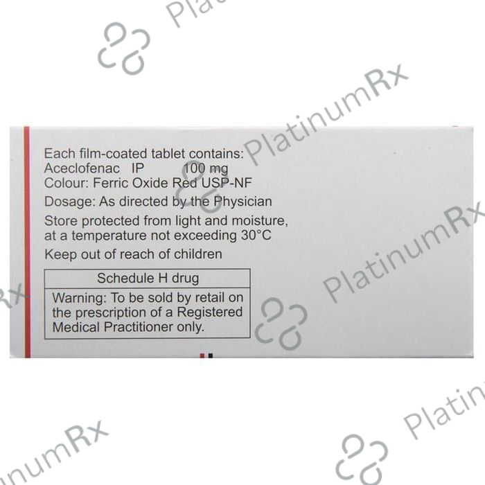 Zerodol 100mg Tablet 10s