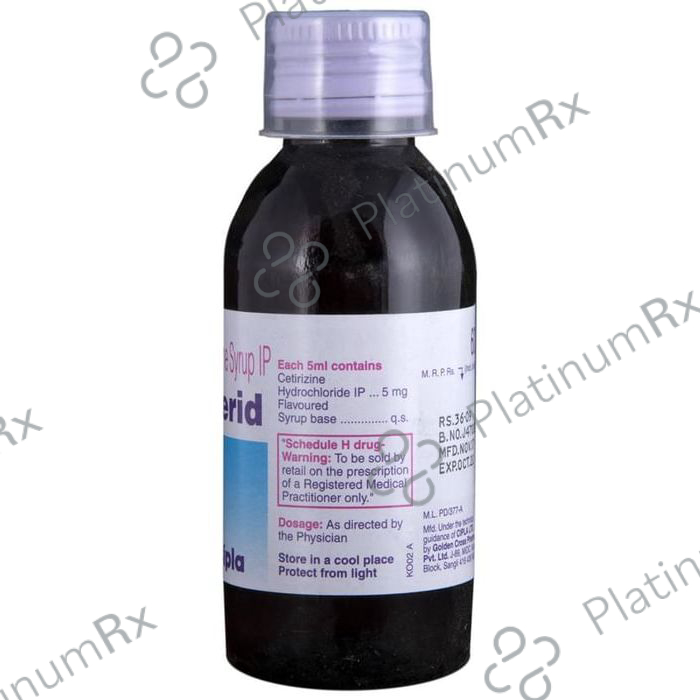 Alerid 5mg Syrup 60ml