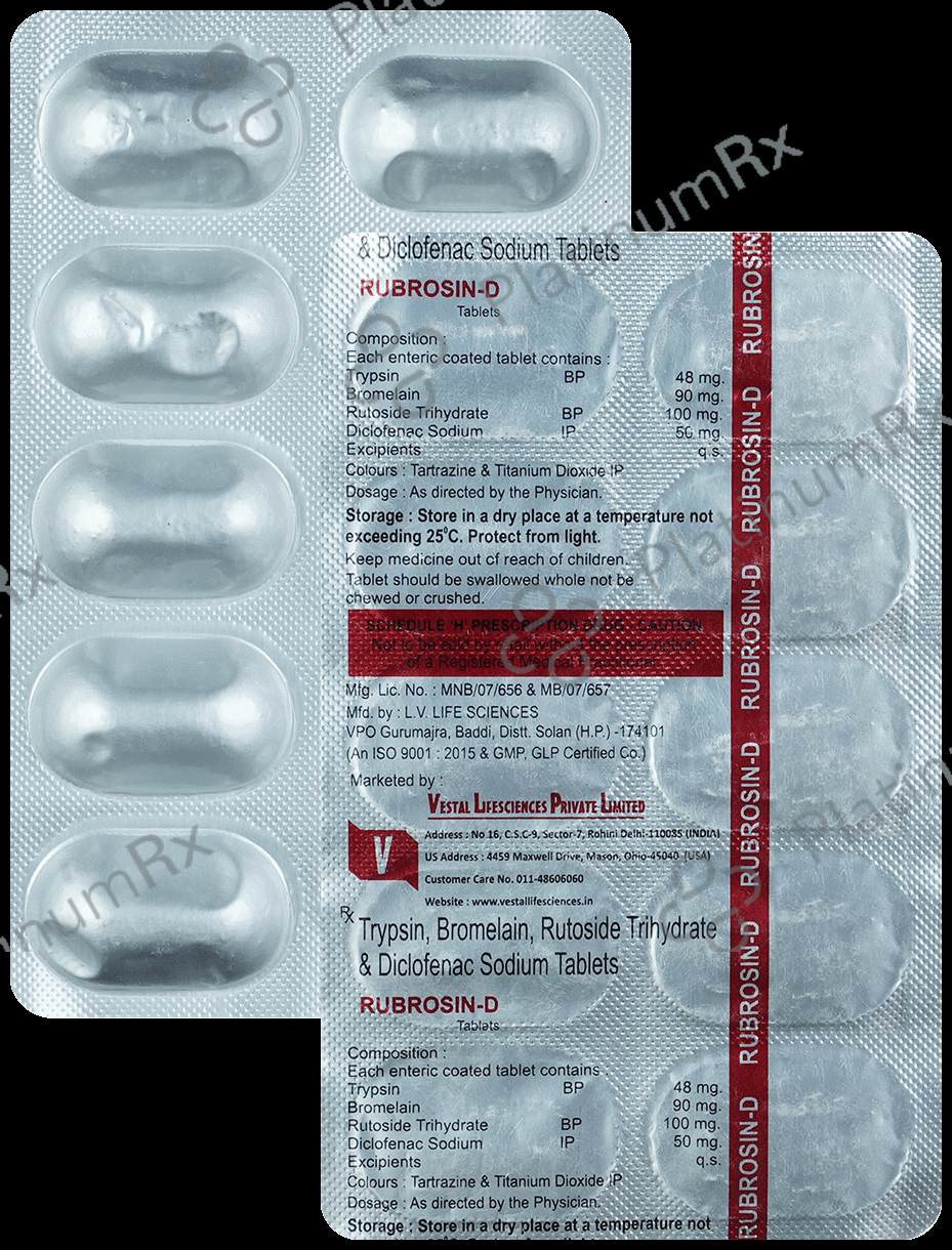 Rubrosin-D Tablet