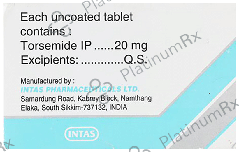TOR 20mg Tablet 15s