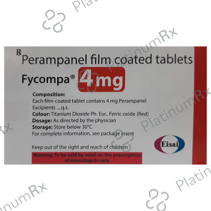Fycompa 4mg Tablet 14s