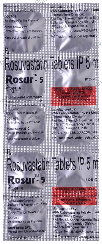 Rosur 5mg Tablet