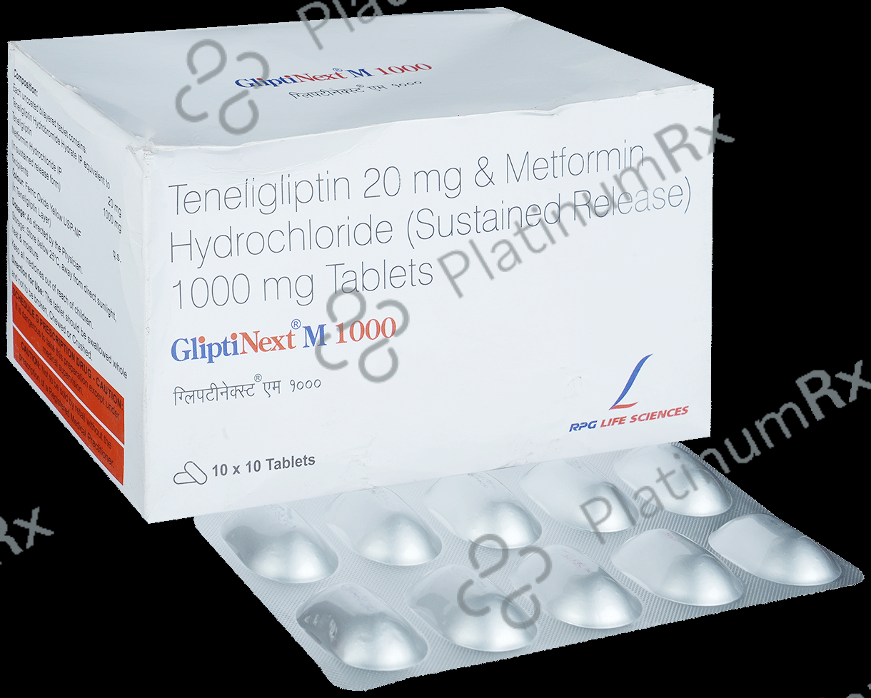 Glipti Next M 1000 Tablet SR