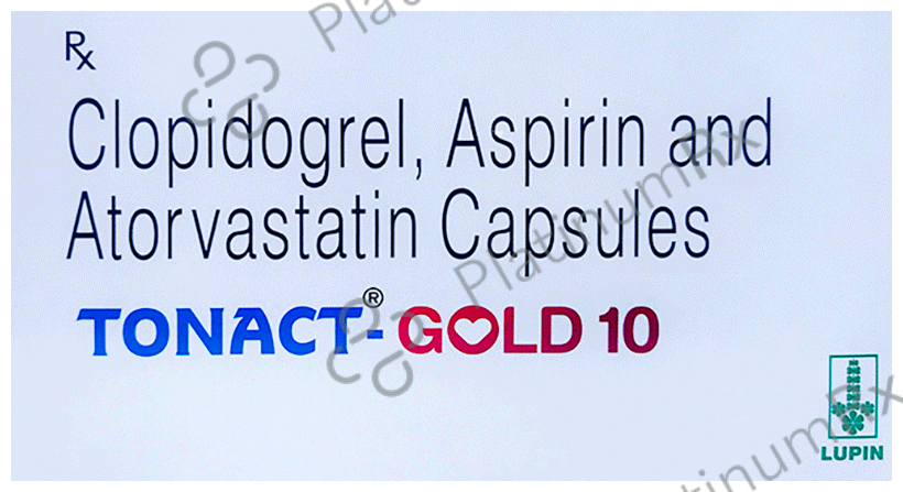 Tonact Gold 10/75/75mg Capsule 10s