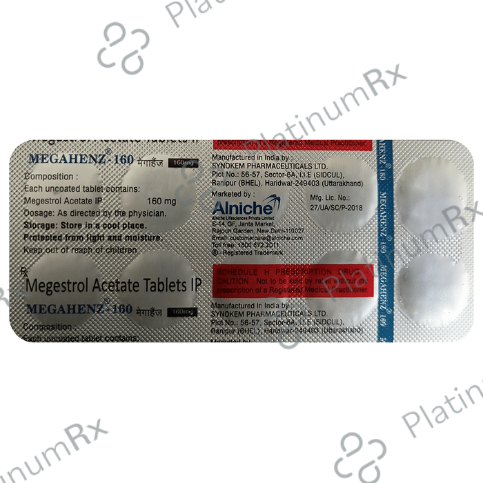 Megahenz 160mg Tablet