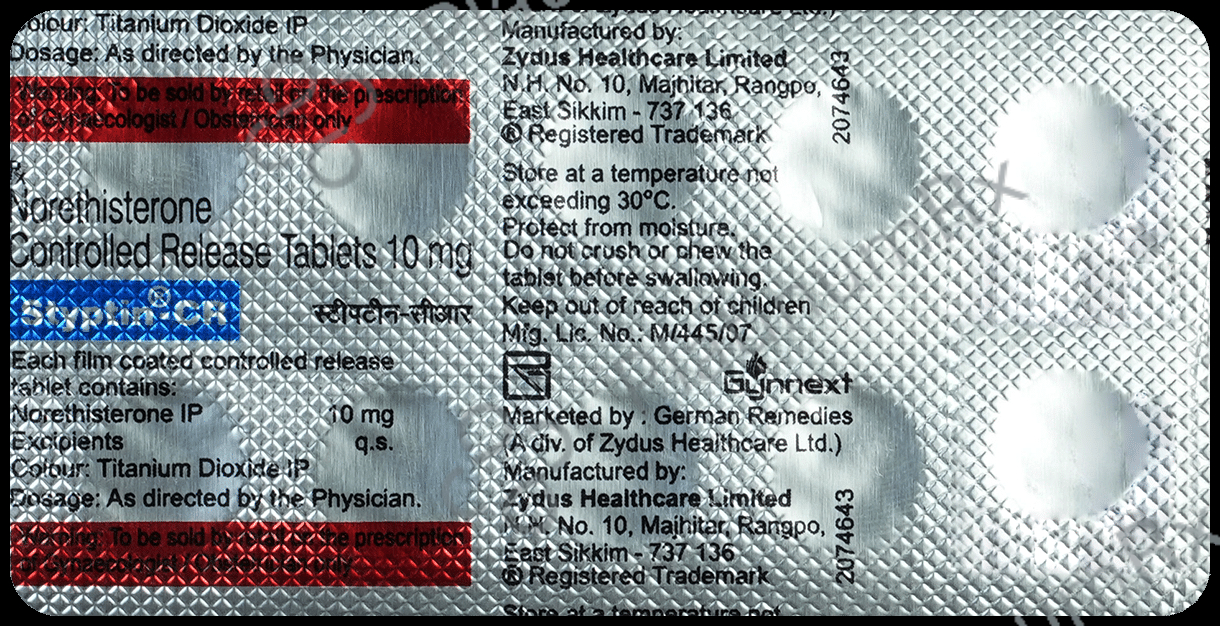 Styptin CR 10mg Tablet 10s