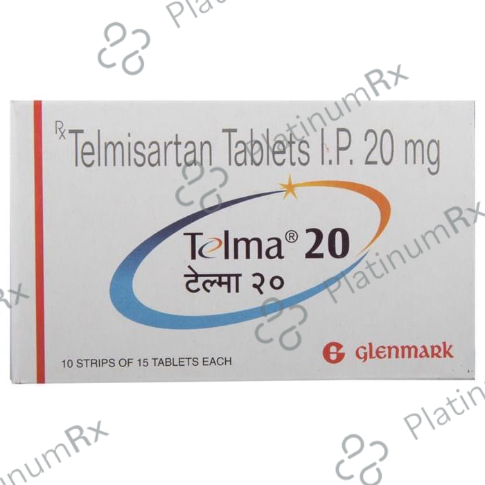 Telma 20mg Tablet 15s