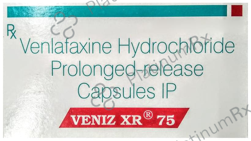 Veniz XR 75mg Capsule 10s