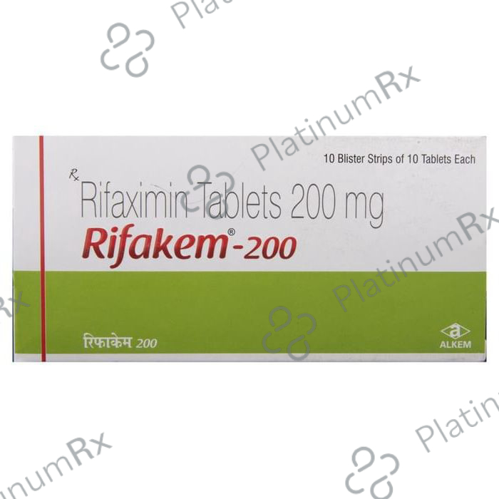 Rifakem 200mg Tablet 10s