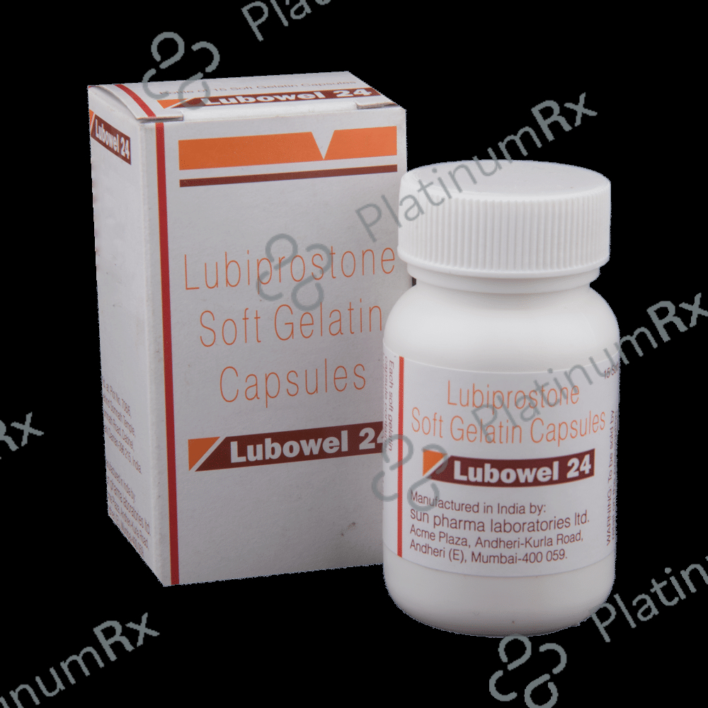 Lubowel 24mcg Capsule 15s