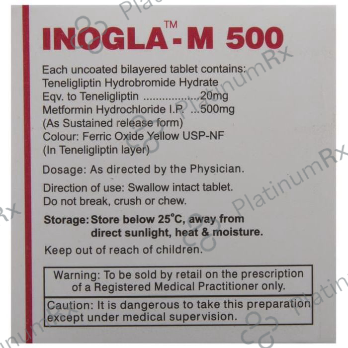 Inogla-M 500 Tablet SR