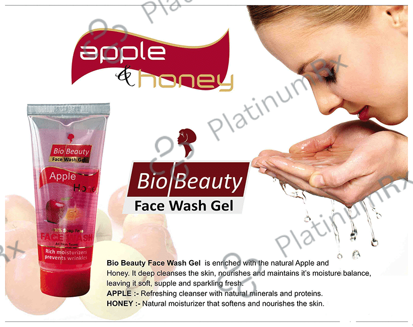 Bio Beauty Face Wash Apple & Honey 100 gm