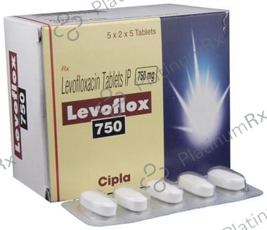 Levoflox 750mg Tablet 5s