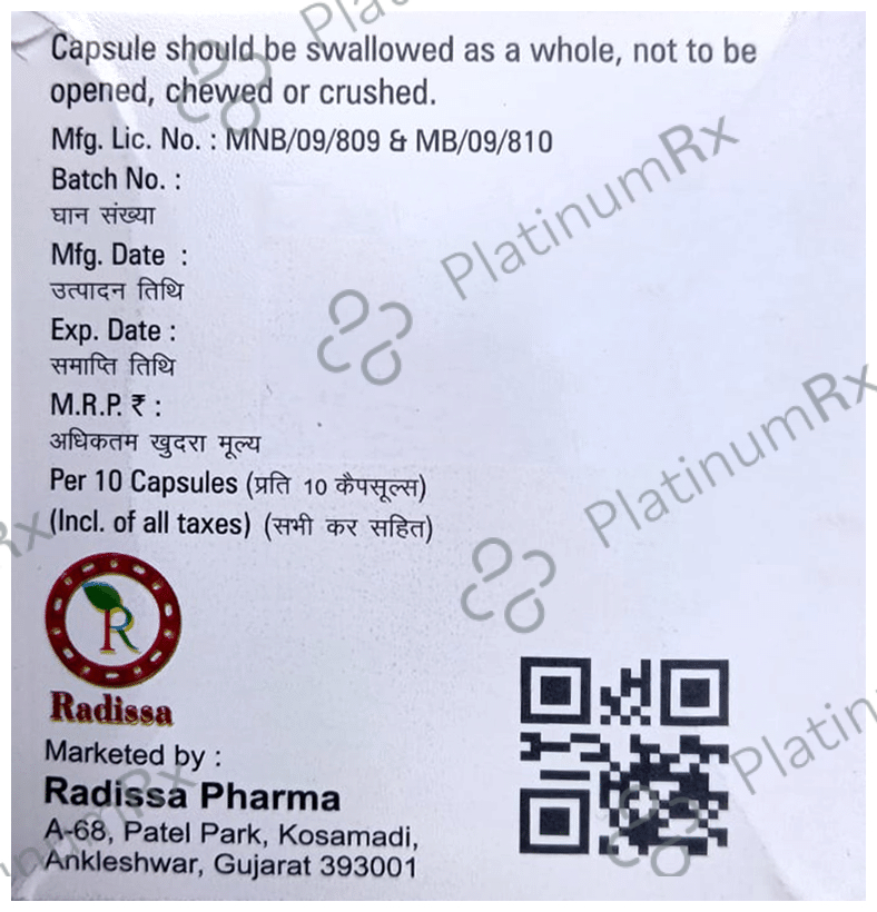 Radpreg-D Capsule DR
