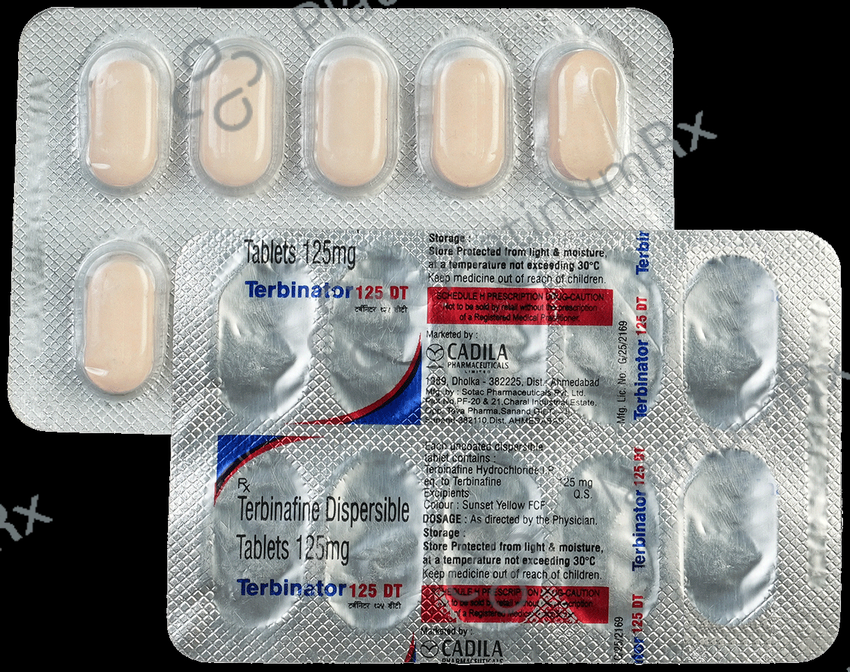 Terbinator 125mg Tablet 10 Tablet