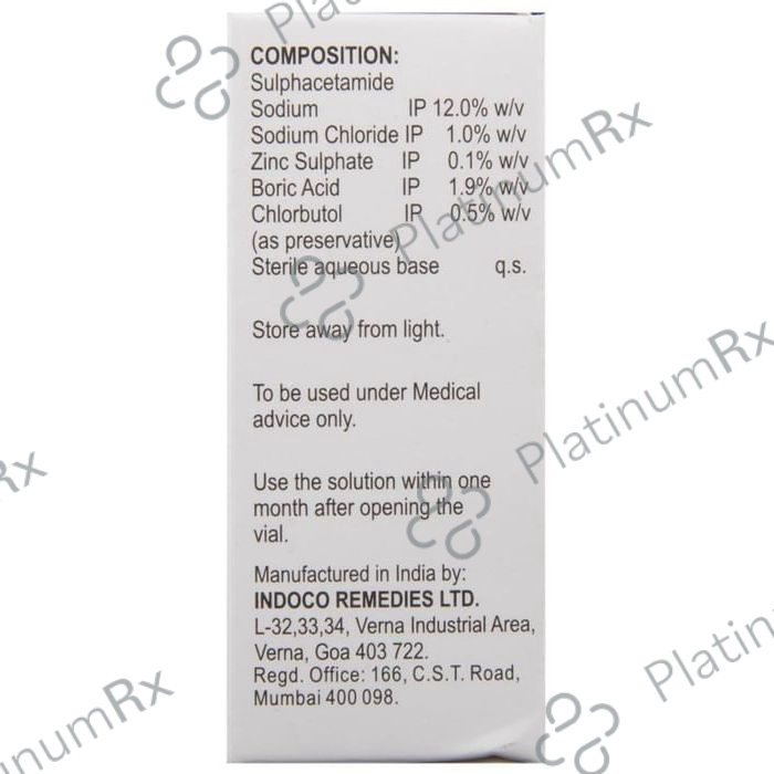 Zincoren Eye/Ear Drop 10ml