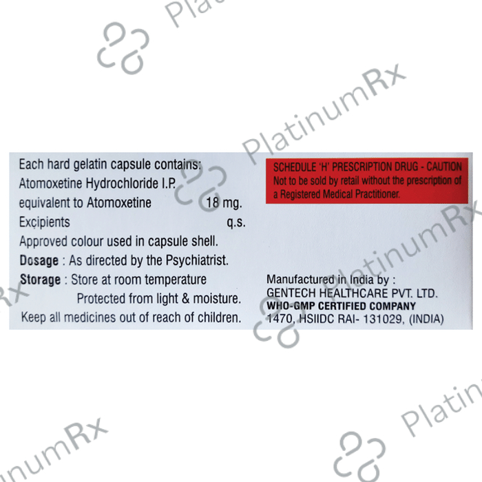 Atexitine 18 Capsule