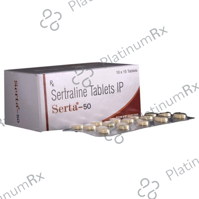 Serta 50mg Tablet 15s