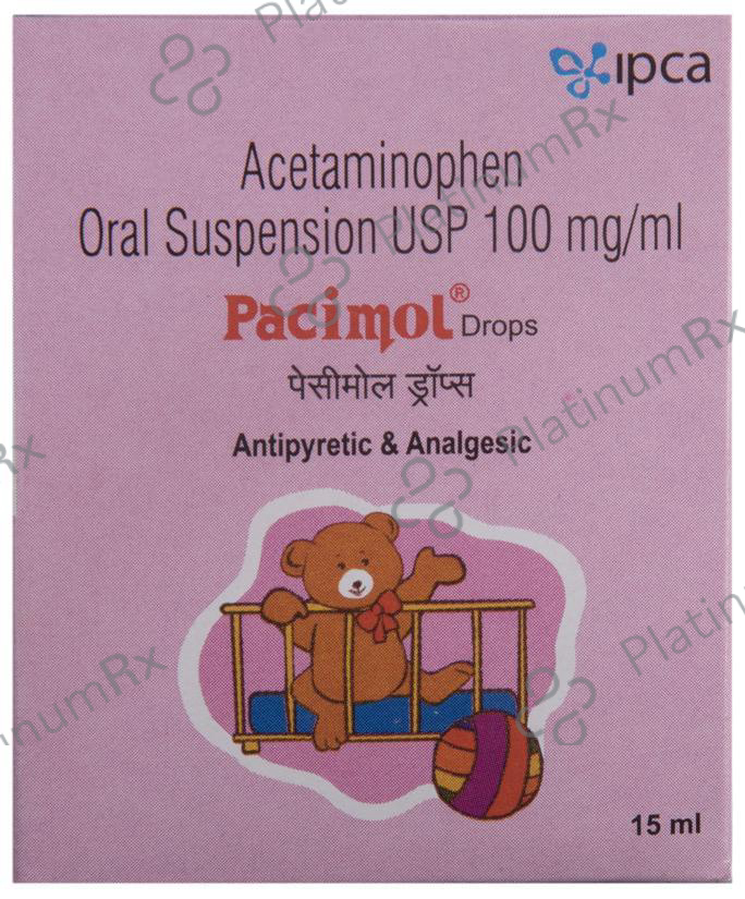 Pacimol 100mg Drops 15ml