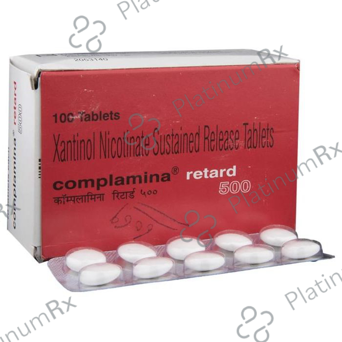Complamina Retard 500mg Tablet SR 10s