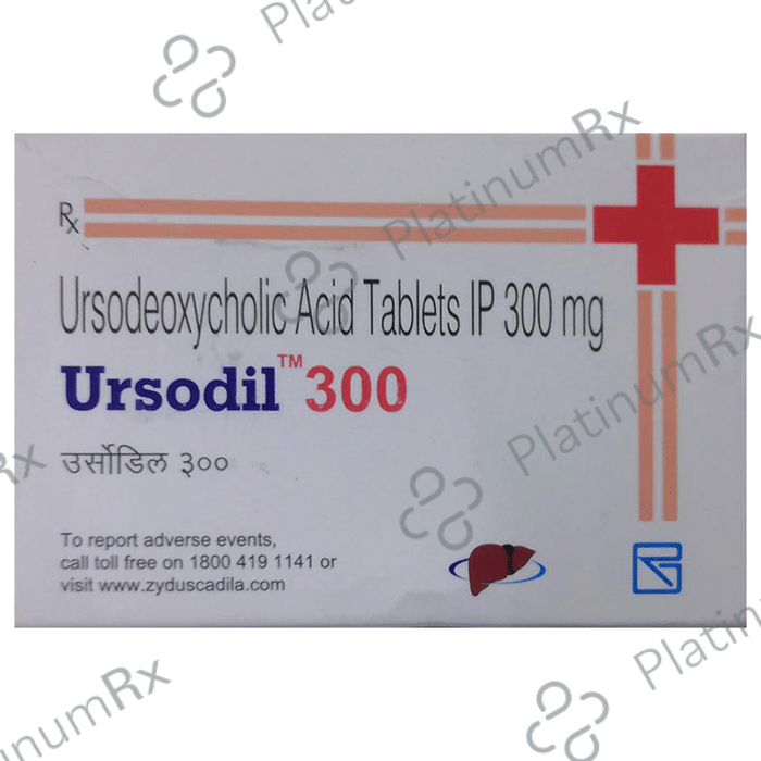 Ursodil 300mg Tablet