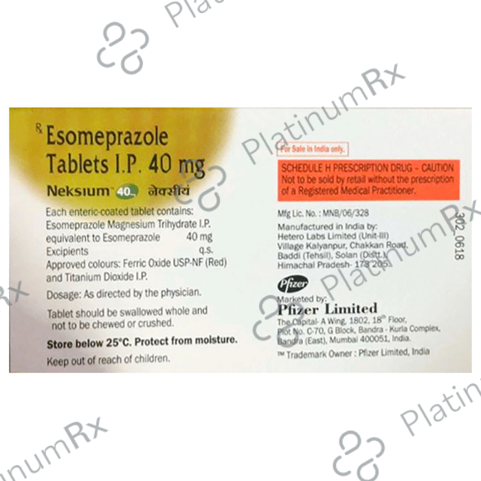 Neksium 40mg Tablet