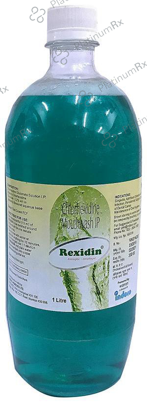 Rexidin Mouth Wash 1 Mouth Wash